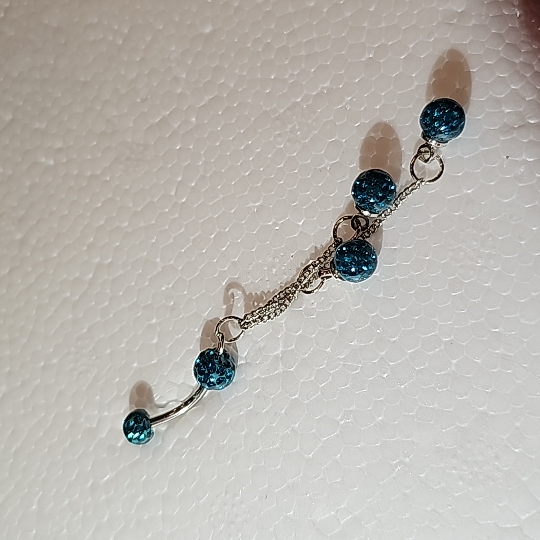 Dangle Ball Belly Button Ring